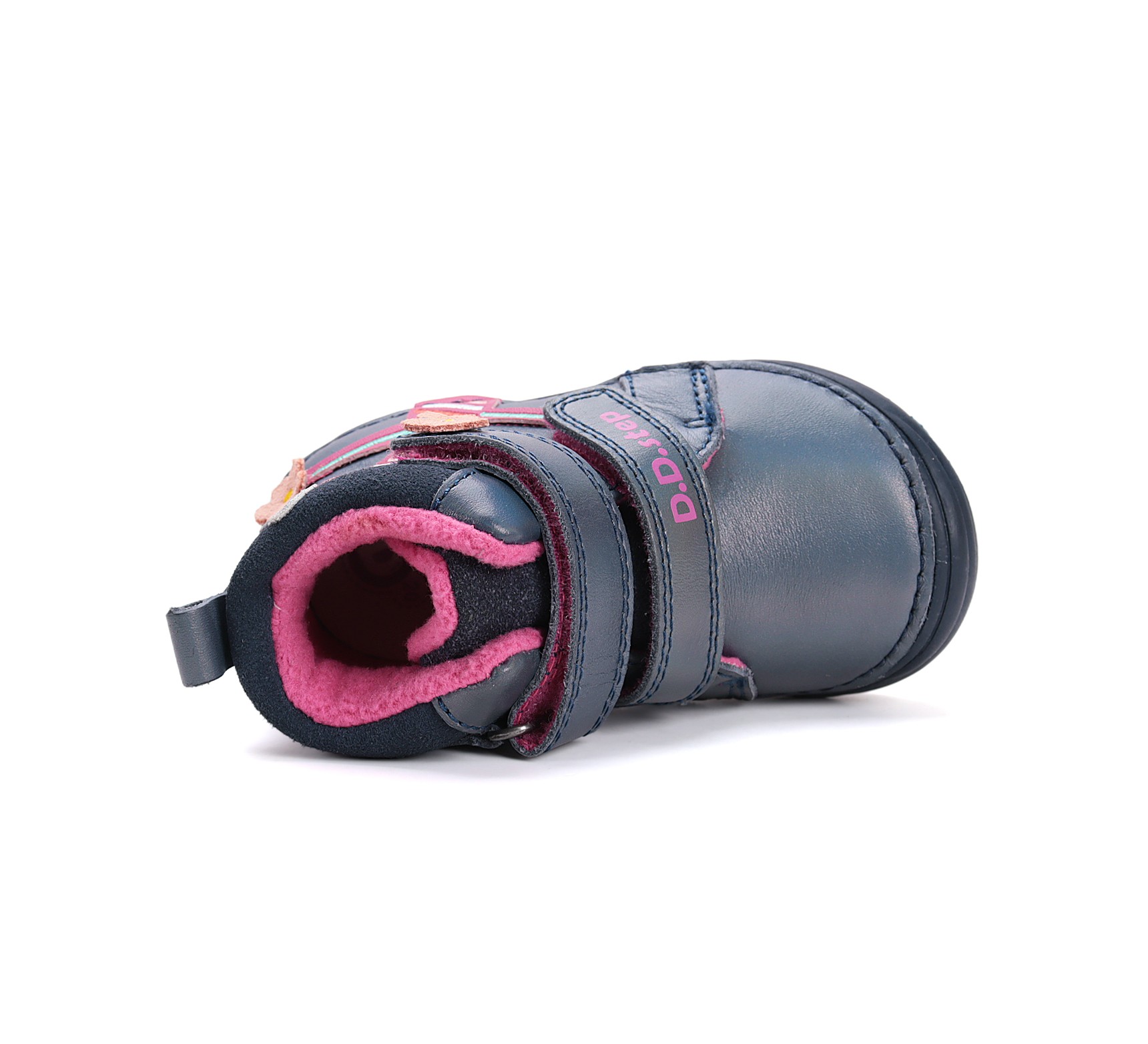 batukai vaikams D.D.Step (Vengrija) Tamsiai mėlyni batai su plonu pašiltinimu 20-25 d. S071-52810A