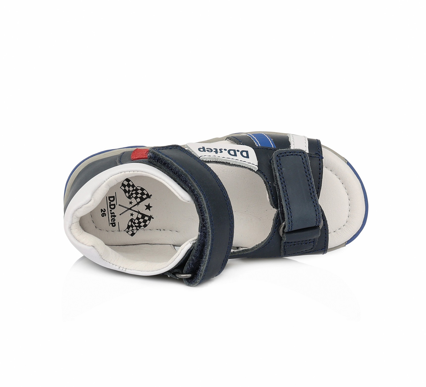 batukai vaikams D.D.Step (Vengrija) Tamsiai mėlynos basutės 20-25 d. AC64226