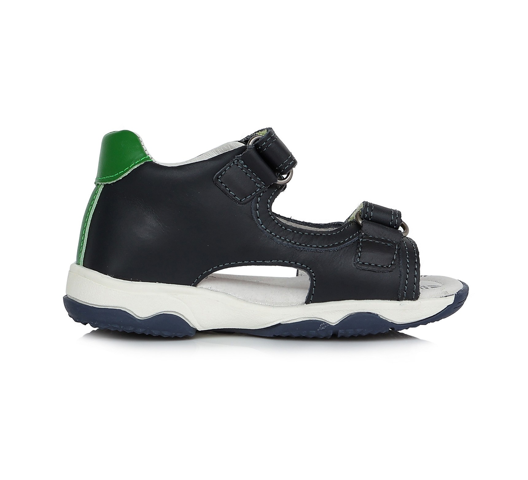 Tamsiai mėlynos basutės 20-25 d. G064-338. D.D.Step (Vengrija). Batai vaikams 5 batukai vaikams D.D.Step (Vengrija) Tamsiai mėlynos basutės 20-25 d. G064-338