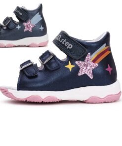 batukai vaikams D.D.Step (Vengrija)  Tamsiai mėlynos basutės 20-25 d. G064-51610B