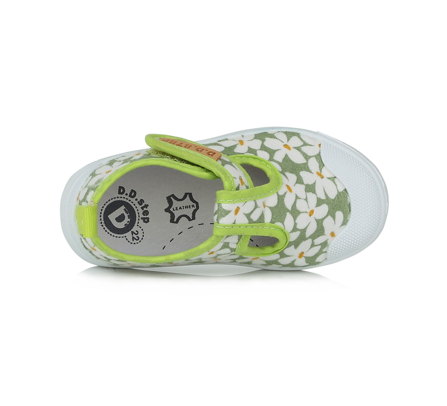 batukai vaikams D.D.Step (Vengrija) Žali canvas batai 20-25 d. CSG-317A