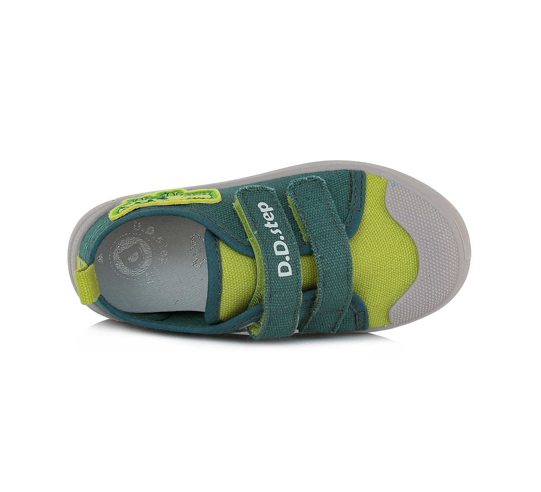 batukai vaikams D.D.Step (Vengrija) Žali canvas batai 22-25 d. CSB449A