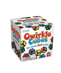 edukaciniai zaislai. Lavinamieji zaislai. Mindware . PAŽEISTA PAKUOTĖ: Qwirkle Cubes stalo žaidimas