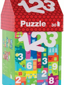 edukaciniai zaislai. Lavinamieji zaislai. Apli Kids . Apli Kids dėlionė MAŽASIS NAMELIS