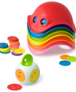 edukaciniai zaislai. Lavinamieji zaislai. Moluk . Bilibo Game Box žaidimas