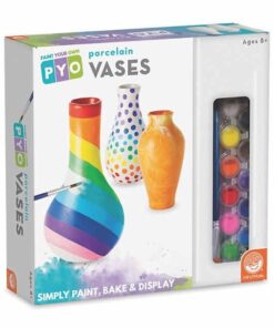 edukaciniai zaislai. Lavinamieji zaislai. Mindware . Kūrybinis rinkinys „Paint Your Own Porcelain Vases“