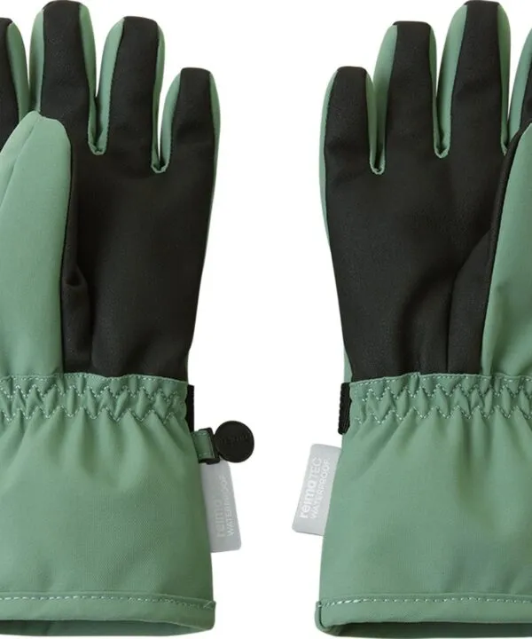 Gloves REIMA Tartu 5300105A Green Clay For Kids