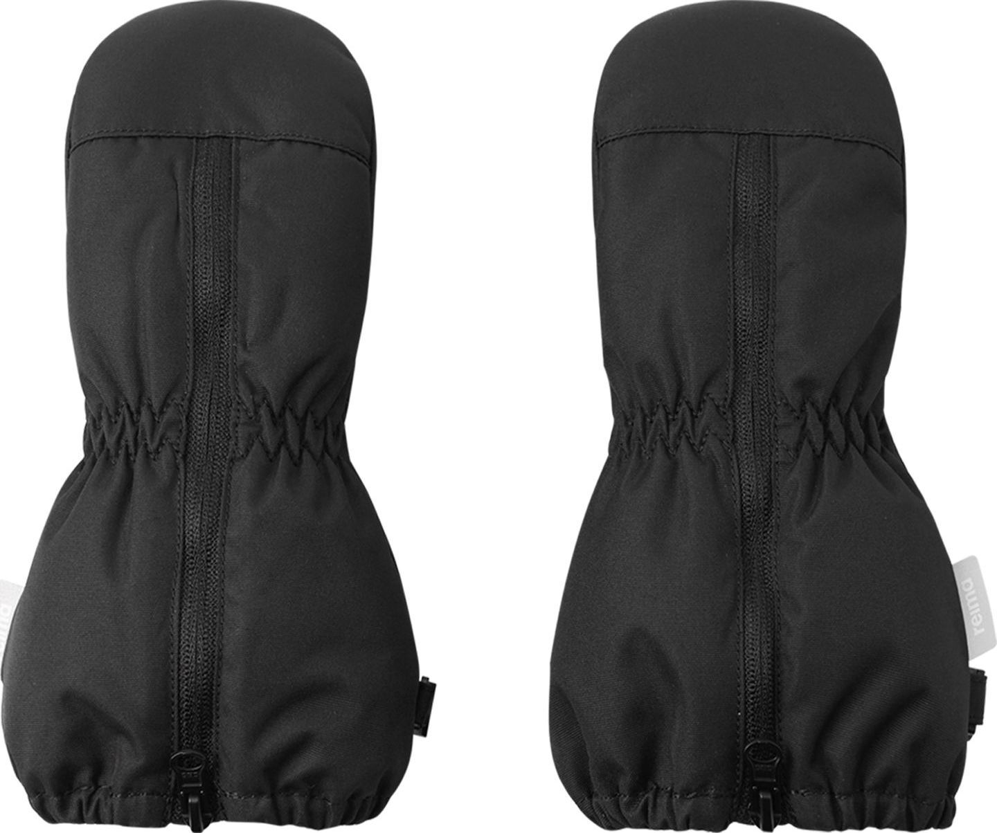 REIMA Tassuin juodos vaikiškos kumštinės pirštinės 8 Gloves REIMA Tassuin 5300326A Black