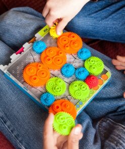 edukaciniai zaislai. Lavinamieji zaislai. FatBrainToys . Crankity galvosūkis