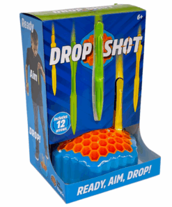 edukaciniai zaislai. Lavinamieji zaislai. FatBrainToys . Taiklumo žaidimas „Drop Shot“