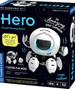 edukaciniai zaislai. Lavinamieji zaislai. KOSMOS . Į garsą reaguojantis robotas – Herojus