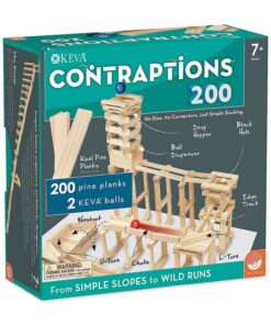 edukaciniai zaislai. Lavinamieji zaislai. Mindware . KEVA sumanusis konstruktorius (200 dalių)