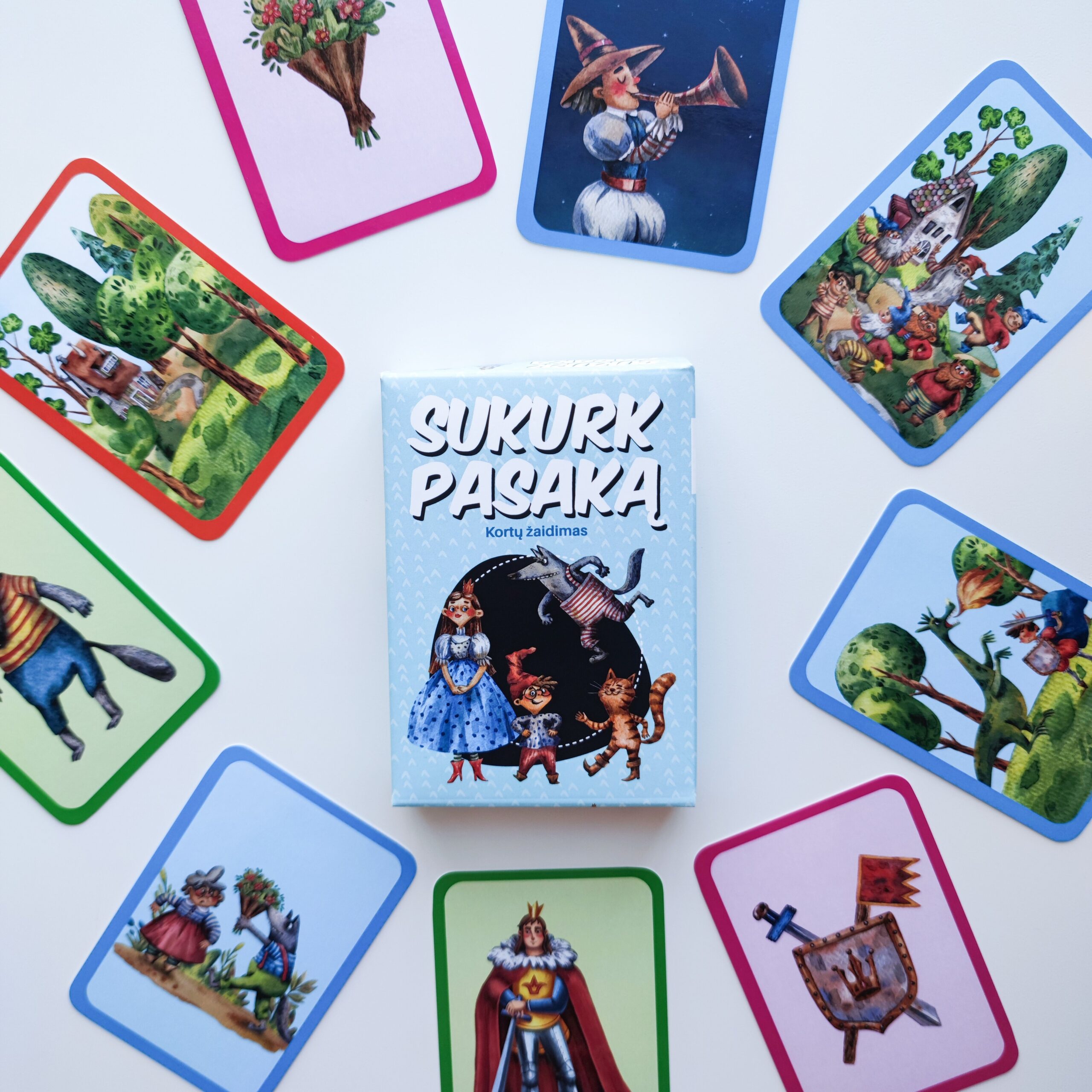 Kortų žaidimas "Sukurk pasaką" 4 Kortų žaidimas "Sukurk pasaką" - Image 2