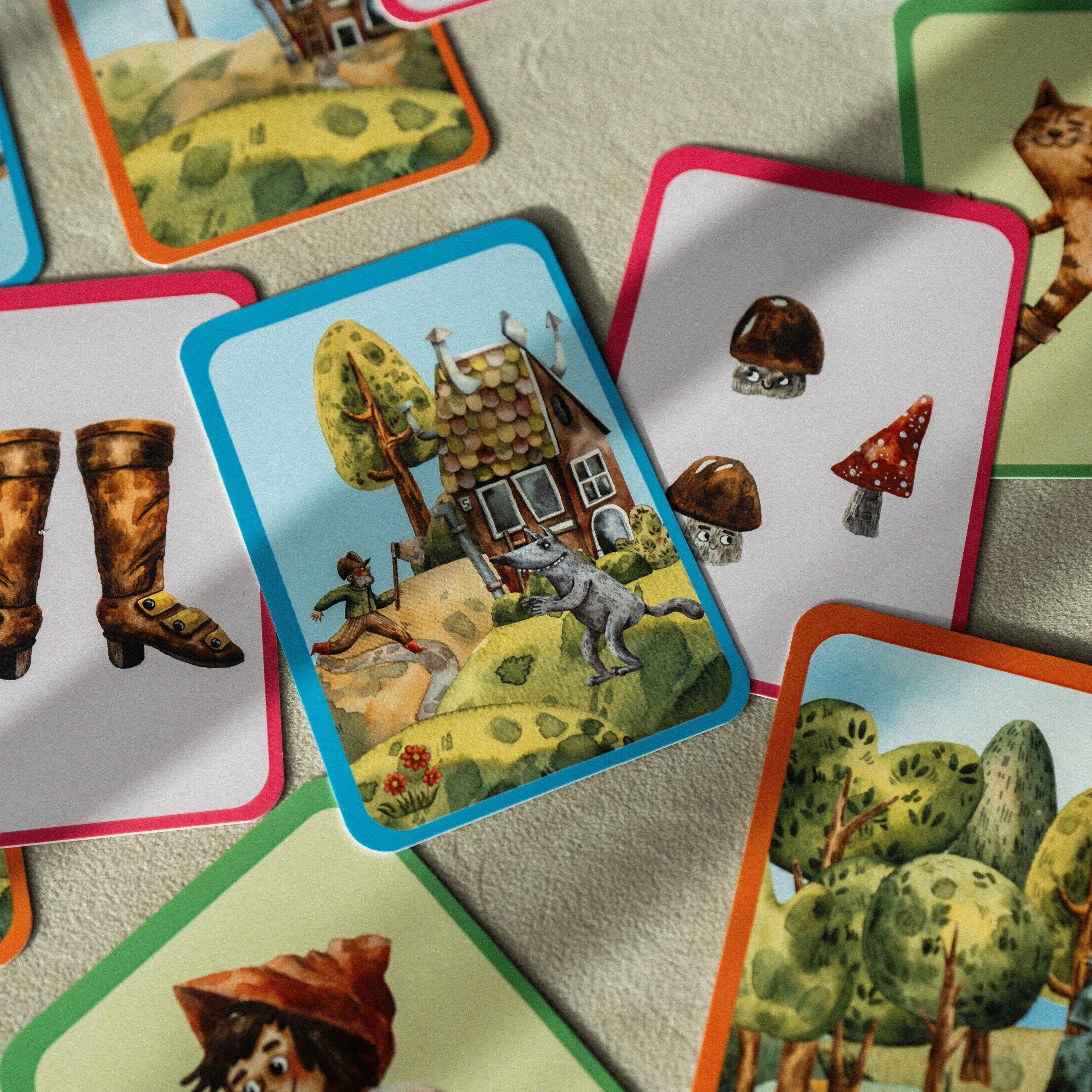 Kortų žaidimas "Sukurk pasaką" 3 Kortų žaidimas "Sukurk pasaką"