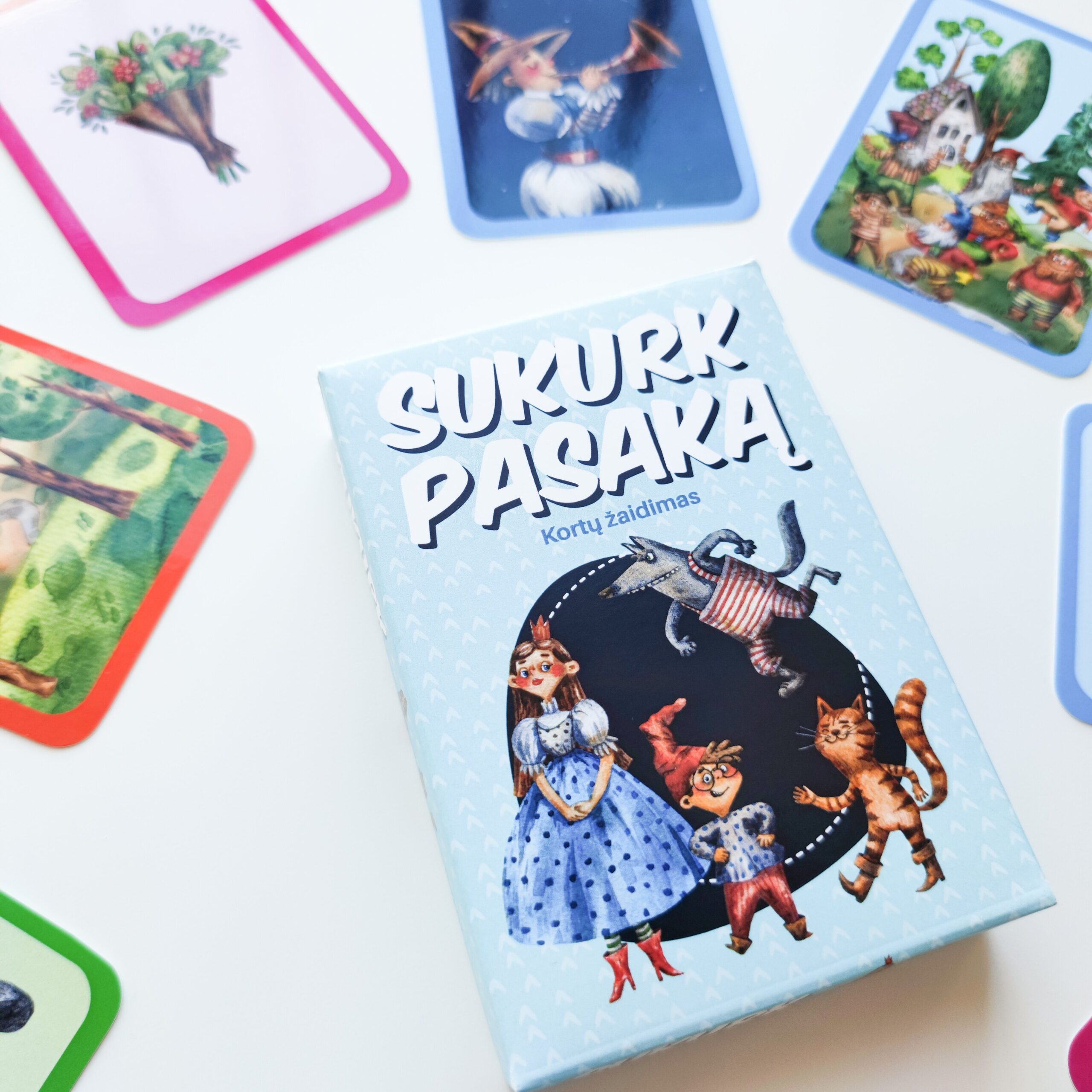 Kortų žaidimas "Sukurk pasaką" 5 Kortų žaidimas "Sukurk pasaką" - Image 3