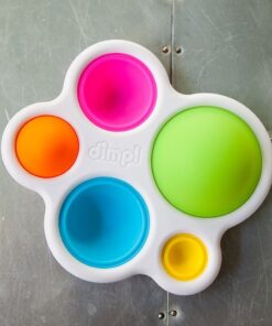 edukaciniai zaislai. Lavinamieji zaislai. FatBrainToys . Dimpl sensorinis žaislas