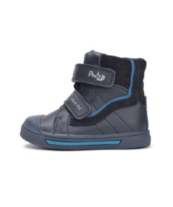 Ponte20 Mėlyni vandeniui atsparūs batai 22-27 d. DA06-5-2883. Batai vaikams. Tvirtas užkulnis