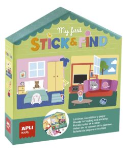 edukaciniai zaislai. Lavinamieji zaislai. Apli Kids . Mano pirmasis „ieškok ir rask“ rinkinys – atradimai namuose