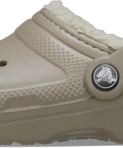 Clogs Crocs™ Classic Lined Clog Kid's 207009 Mushroom/Bone For Kids