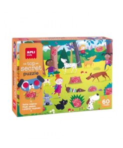 edukaciniai zaislai. Lavinamieji zaislai. Apli Kids . APLI DĖLIONĖ Slaptieji šunys su stebuklingais akiniais