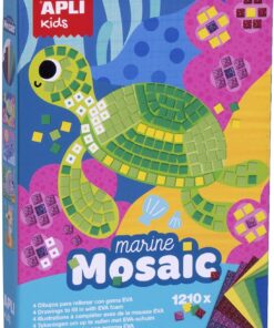 edukaciniai zaislai. Lavinamieji zaislai. Apli Kids . EVA porolono mozaika „Jūros pasaulis”