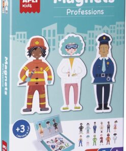 edukaciniai zaislai. Lavinamieji zaislai. Apli Kids . Magnetinis žaidimas „Profesijos”