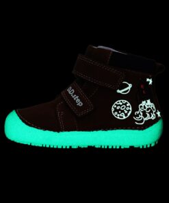 batukai vaikams D.D.Step (Vengrija)  Barefoot rudi batai 31-36 d. A063-42719AL
