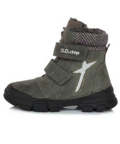batukai vaikams D.D.Step (Vengrija)  Batai su vilna 25-30 d. W056329AM-WOOL