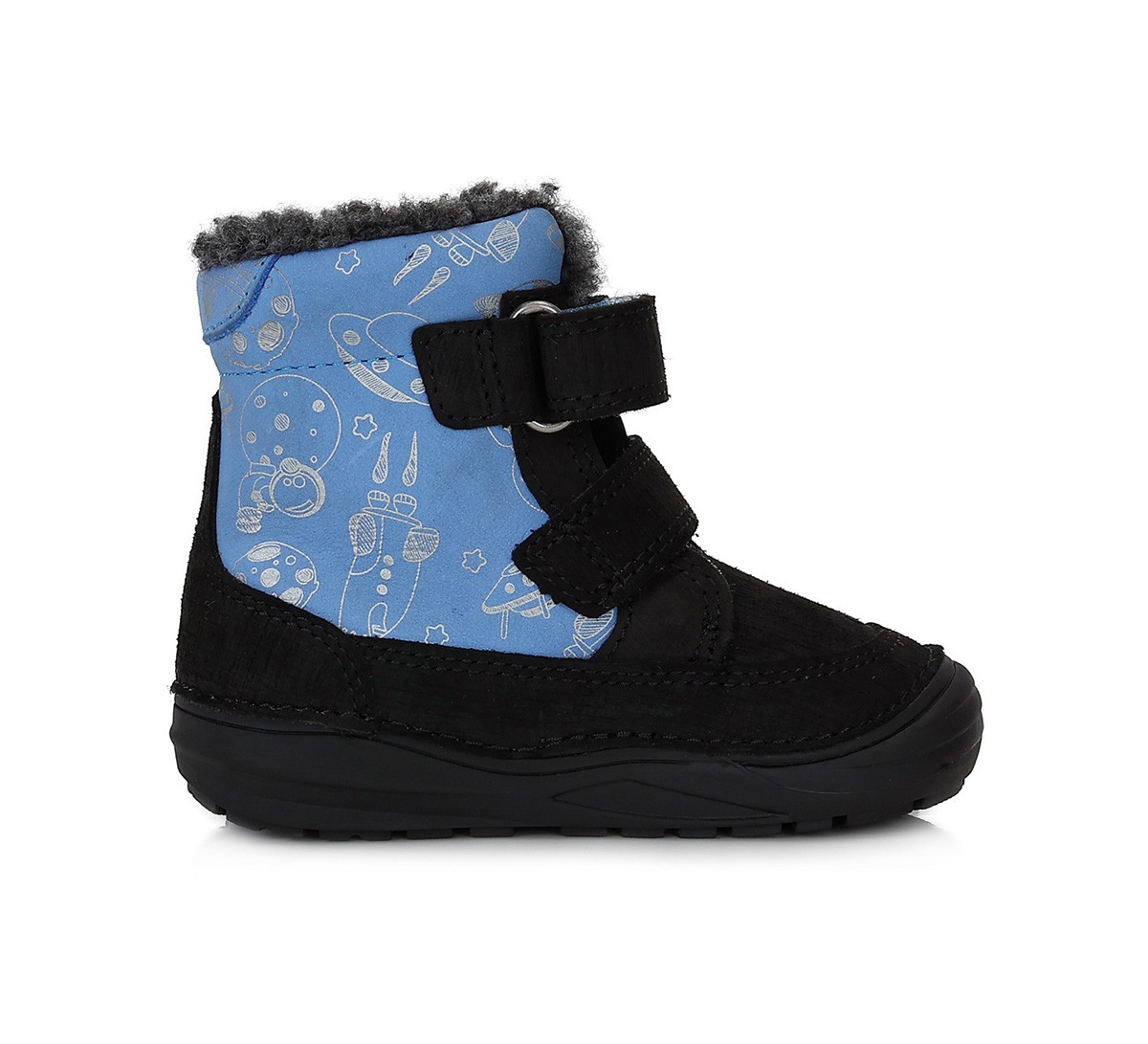 batukai vaikams D.D.Step (Vengrija) Batai su vilna 26-31 d. W071-346AM-WOOL