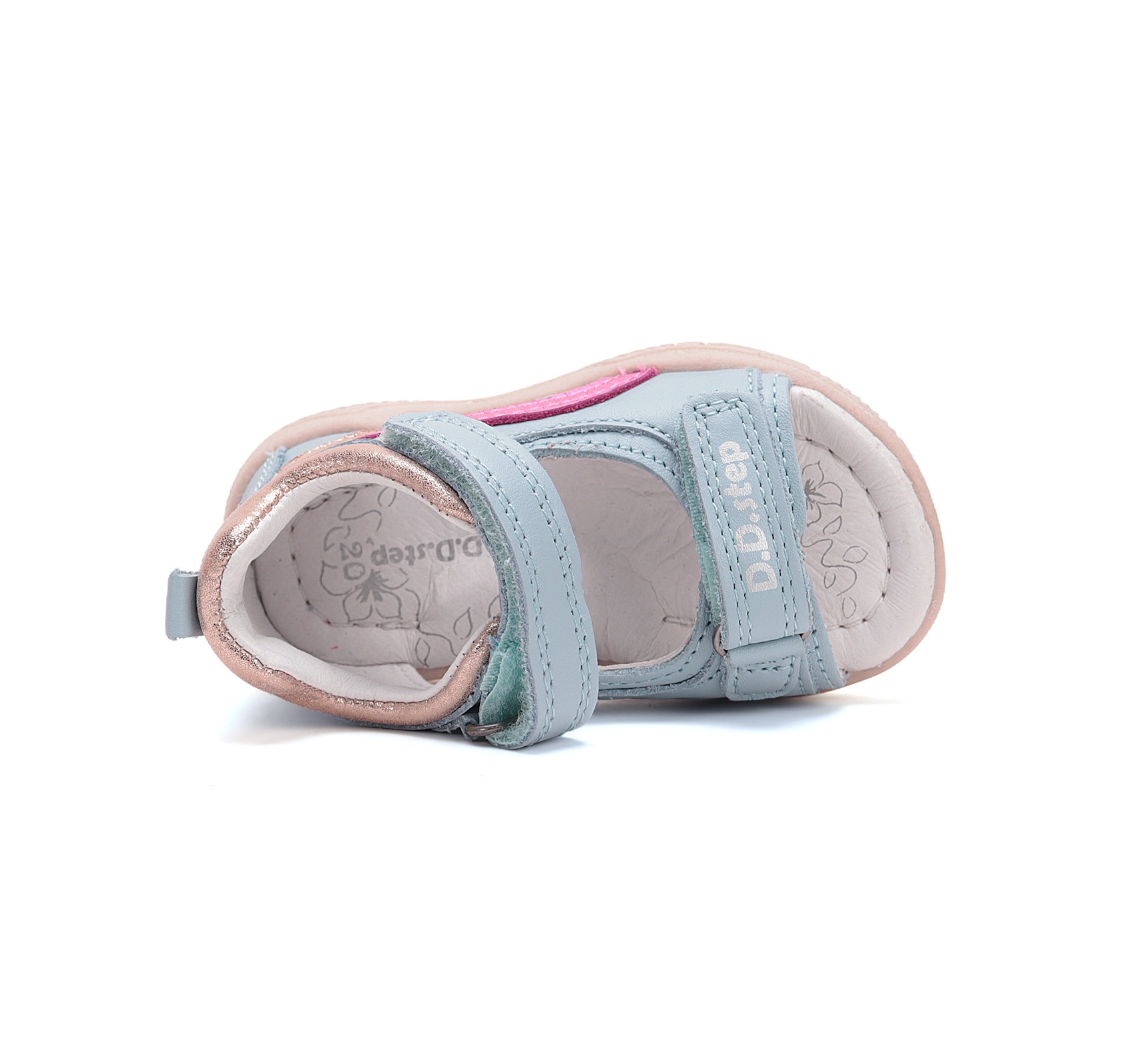 Mėlynos basutės 19-24 d. G103-51229E. D.D.Step (Vengrija). Batai vaikams 6 batukai vaikams D.D.Step (Vengrija) Mėlynos basutės 19-24 d. G103-51229E