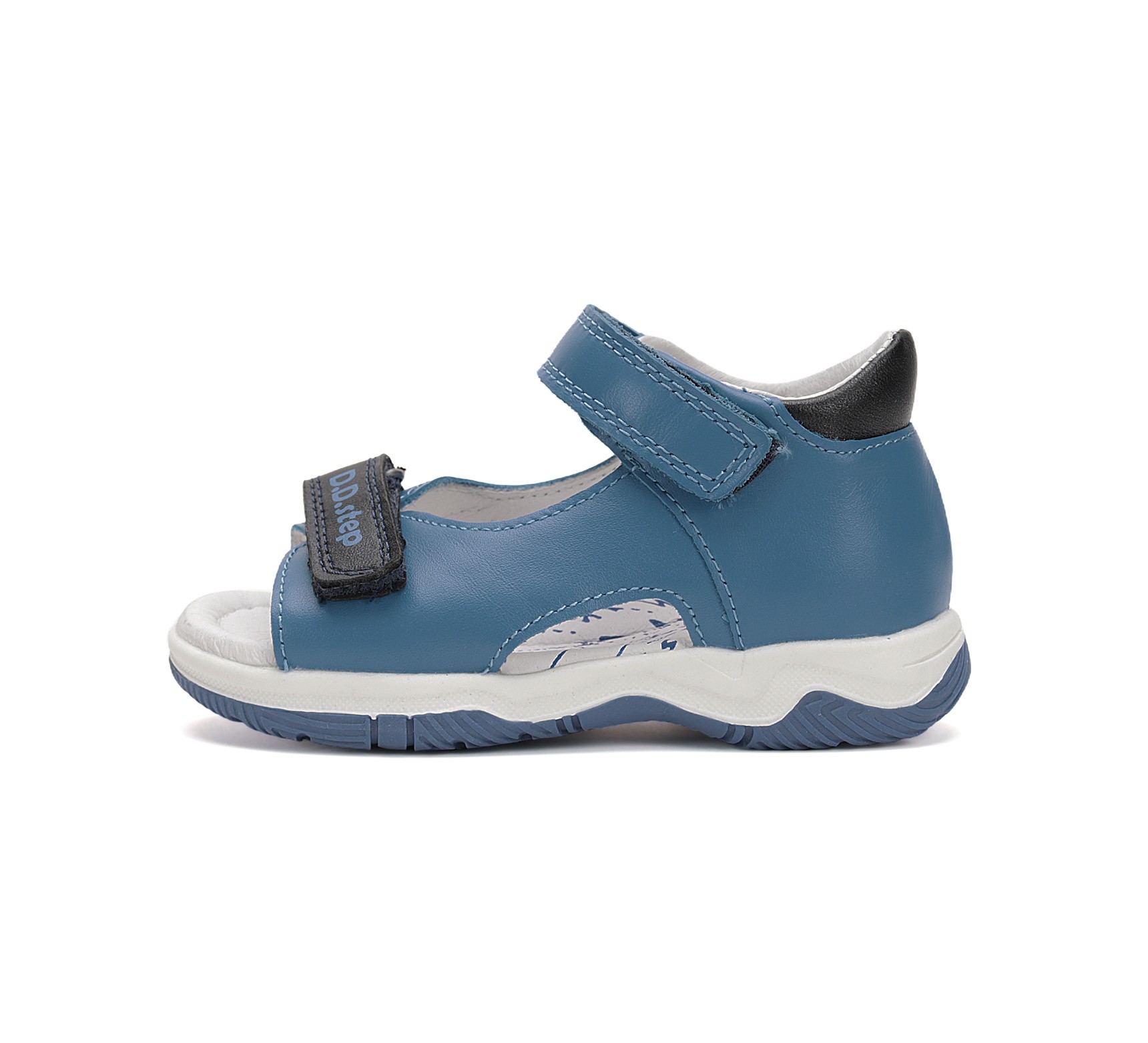 Mėlynos basutės 22-24 d. G103-51693. D.D.Step (Vengrija). Batai vaikams 3 batukai vaikams D.D.Step (Vengrija) Mėlynos basutės 22-24 d. G103-51693