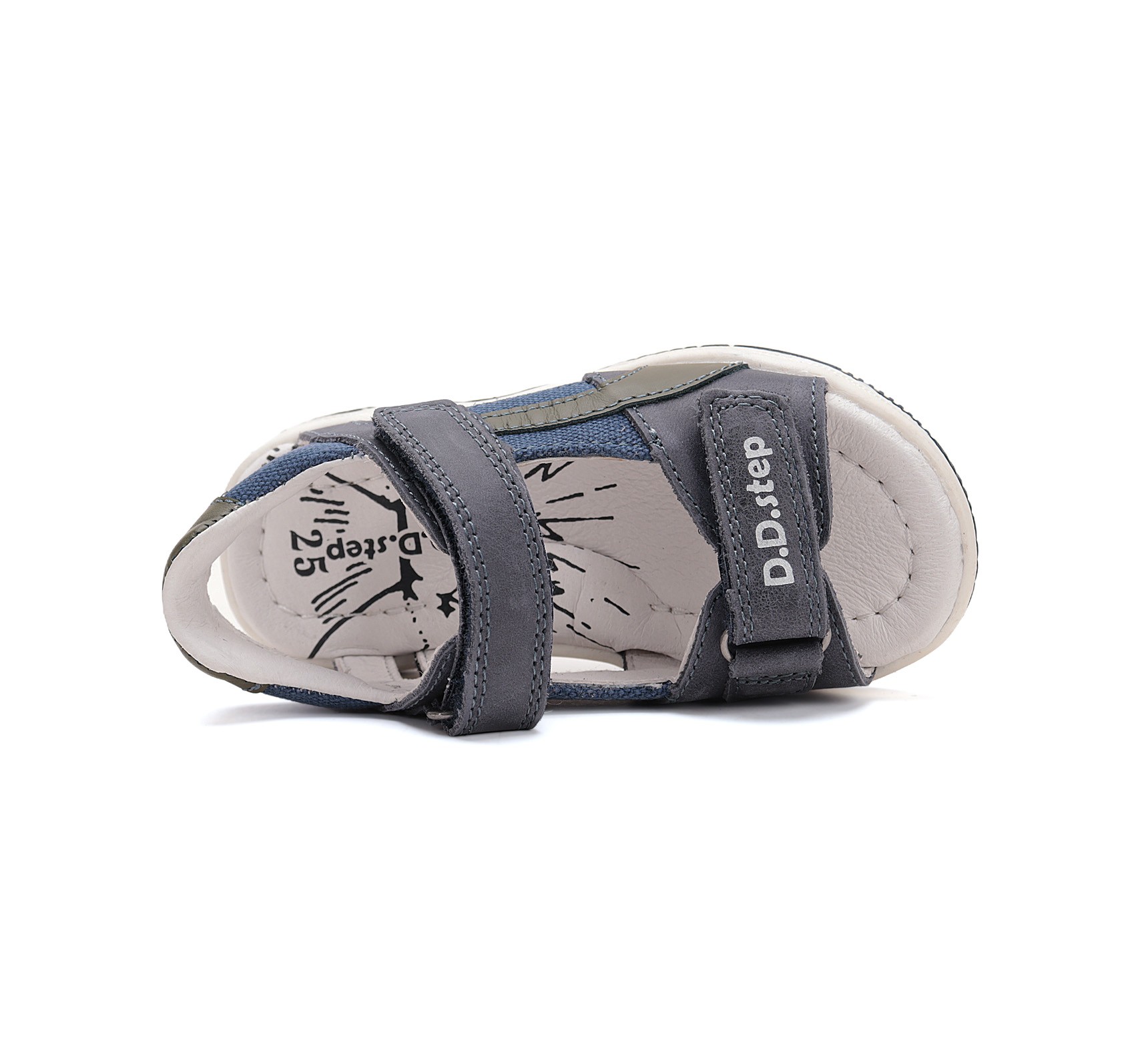 batukai vaikams D.D.Step (Vengrija) Mėlynos basutės 31-36 d. G103-51371L