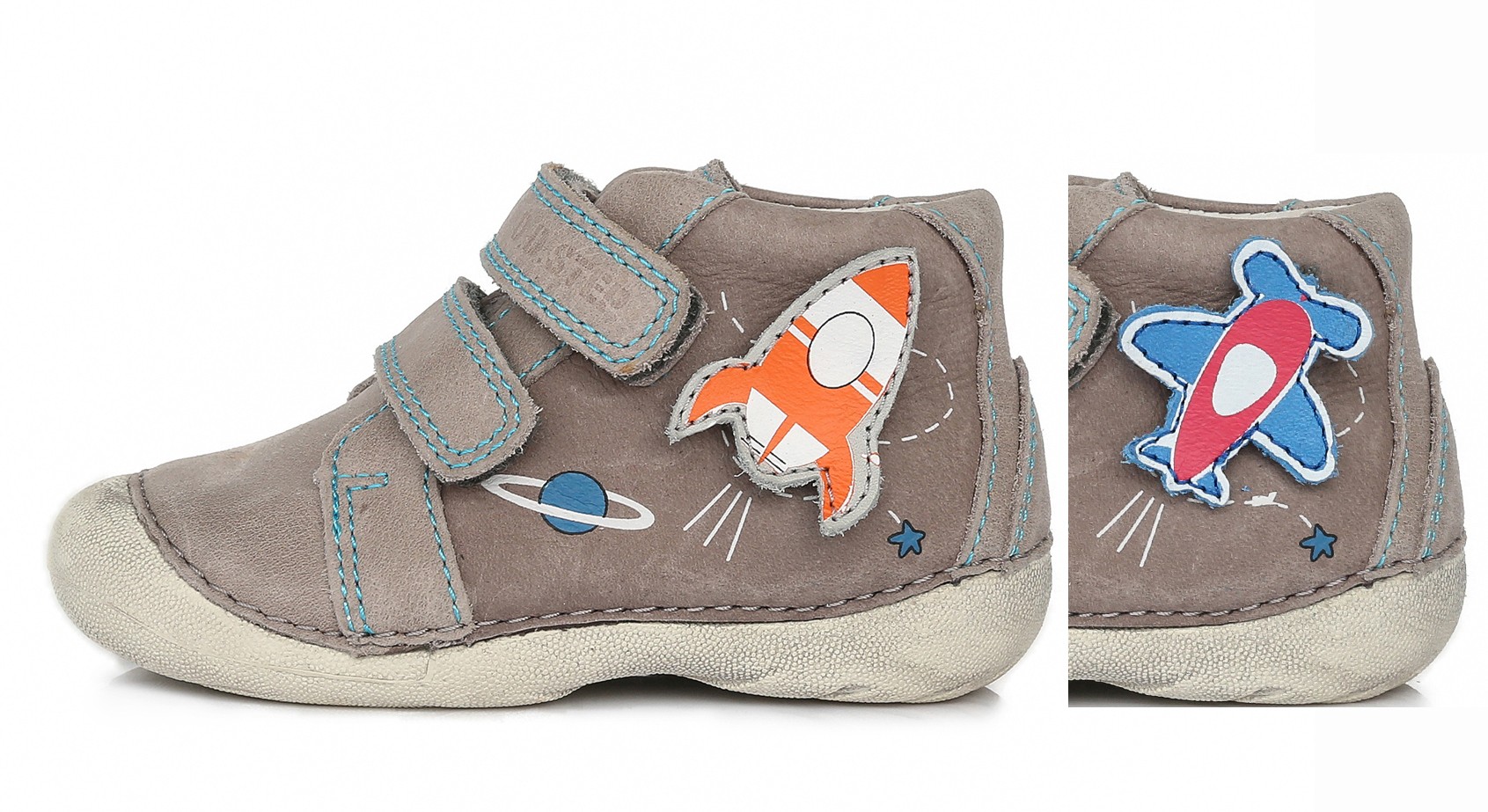 Pilki batai 20-24 d. 015169BU. D.D.Step (Vengrija). Batai vaikams 3 batukai vaikams D.D.Step (Vengrija) Pilki batai 20-24 d. 015169BU