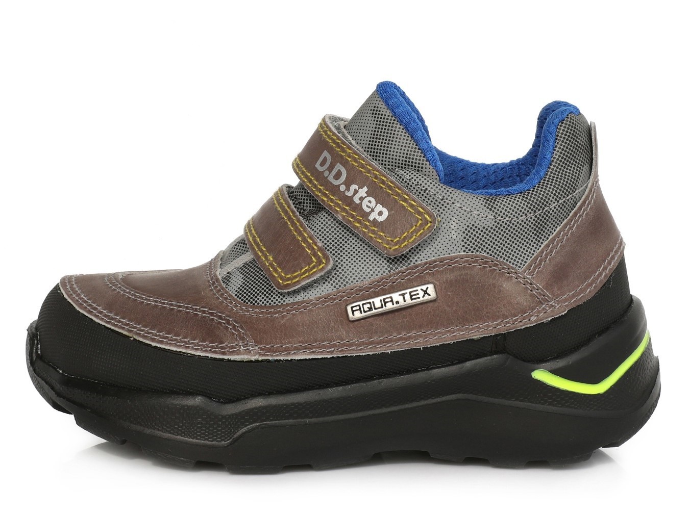 Pilki batai 24-29 d. F61229M. D.D.Step (Vengrija). Batai vaikams 3 batukai vaikams D.D.Step (Vengrija) Pilki batai 24-29 d. F61229M