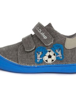 batukai vaikams D.D.Step (Vengrija)  Pilki canvas batai 26-31 d. C078722AM