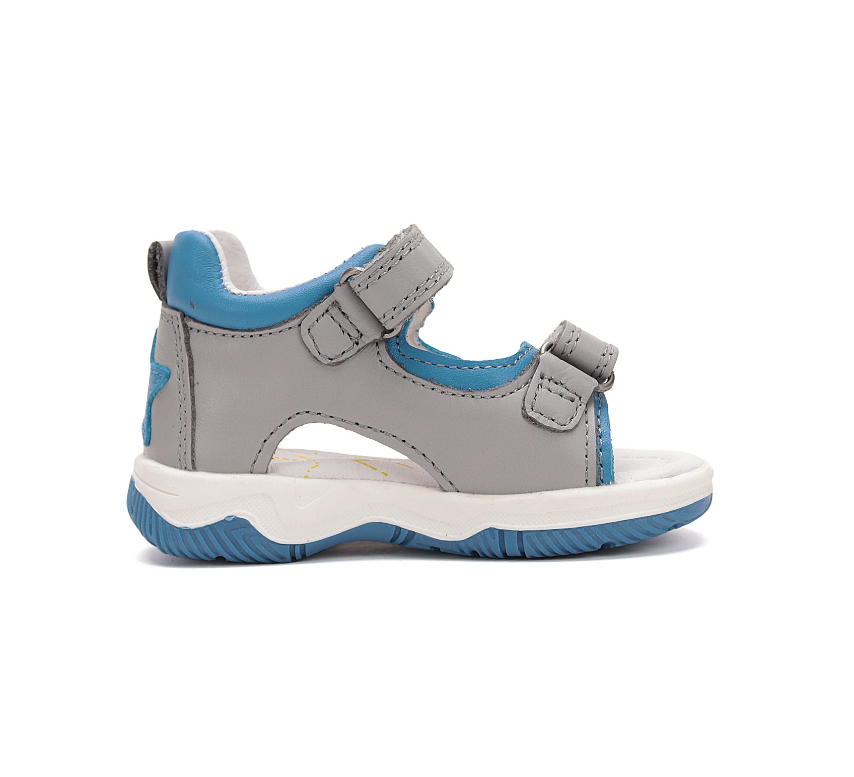 Pilkos basutės 19-24 d. G103-51229B. D.D.Step (Vengrija). Batai vaikams 5 batukai vaikams D.D.Step (Vengrija) Pilkos basutės 19-24 d. G103-51229B