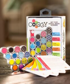 edukaciniai zaislai. Lavinamieji zaislai. FatBrainToys . Fat Brain Toys Lankstus loginis galvosūkis „Coggy“