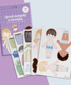 Lavinamieji magnetukai SKILSAS "Aprenk mergaitę ir berniuką"