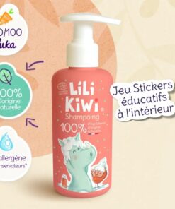 Lili Kiwi ekologiškas šampūnas vaikams, nedirginantis akių