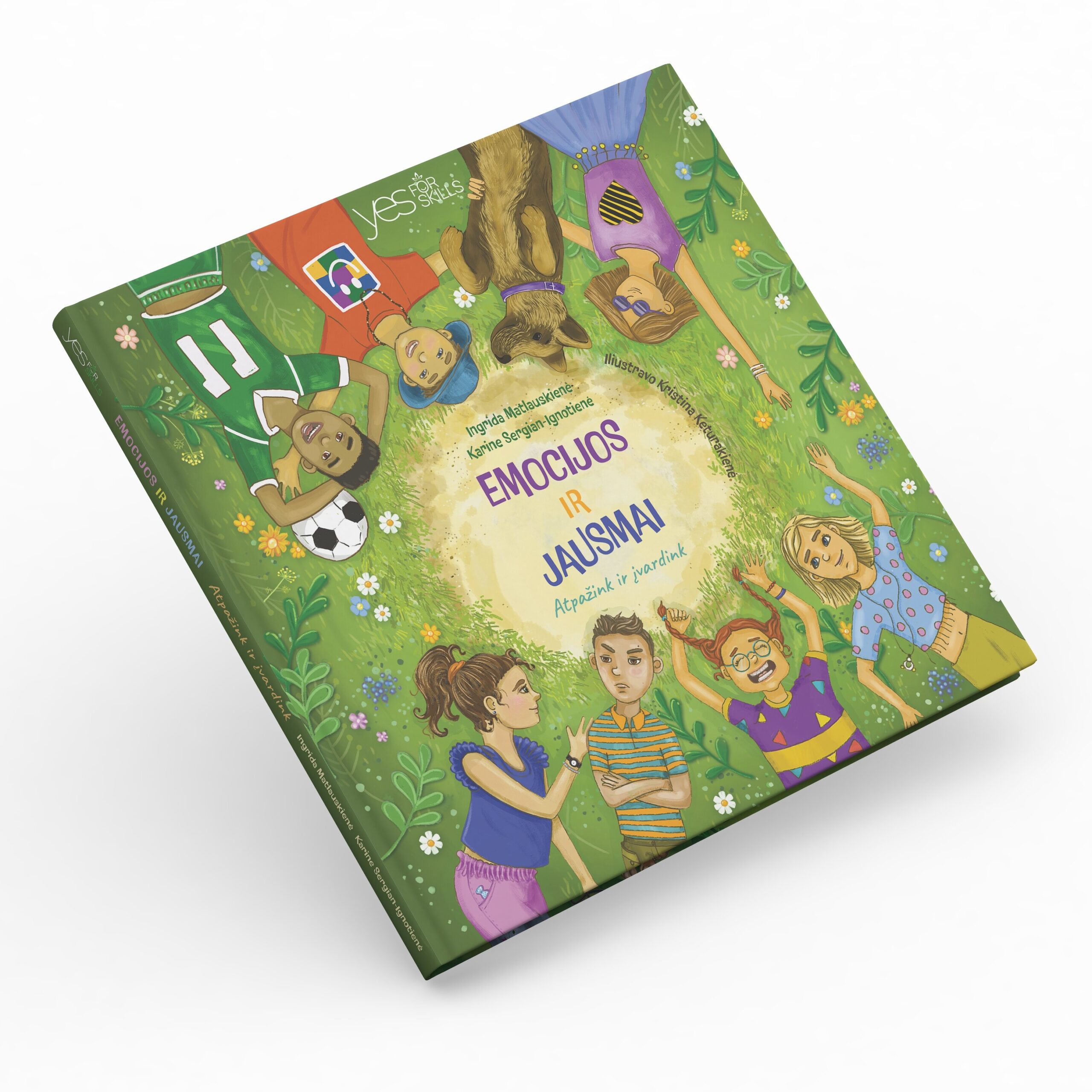 Yes For Skills knyga "Emocijos ir Jausmai. Atpažink ir įvardink" - Image 4
