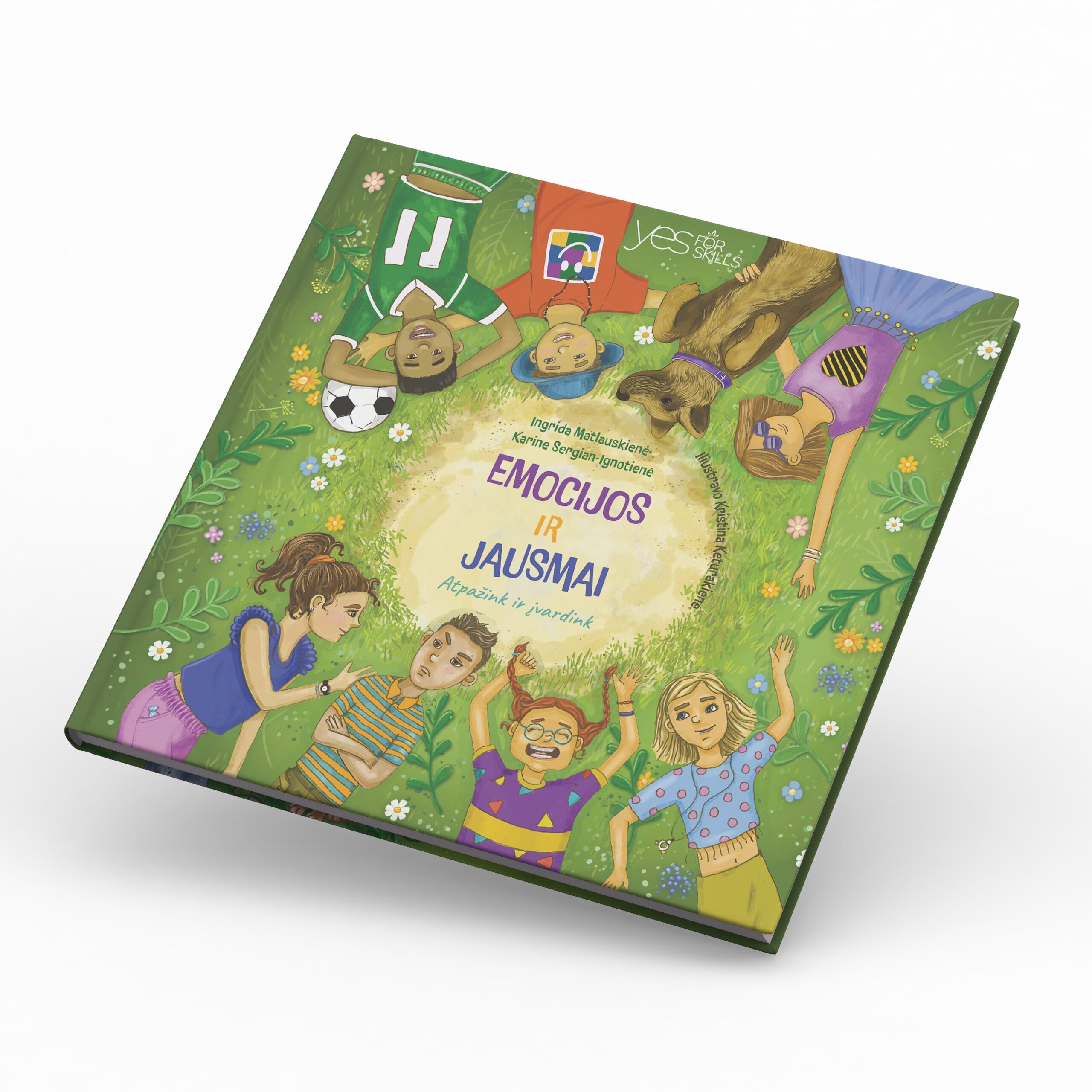 Yes For Skills knyga "Emocijos ir Jausmai. Atpažink ir įvardink" - Image 3