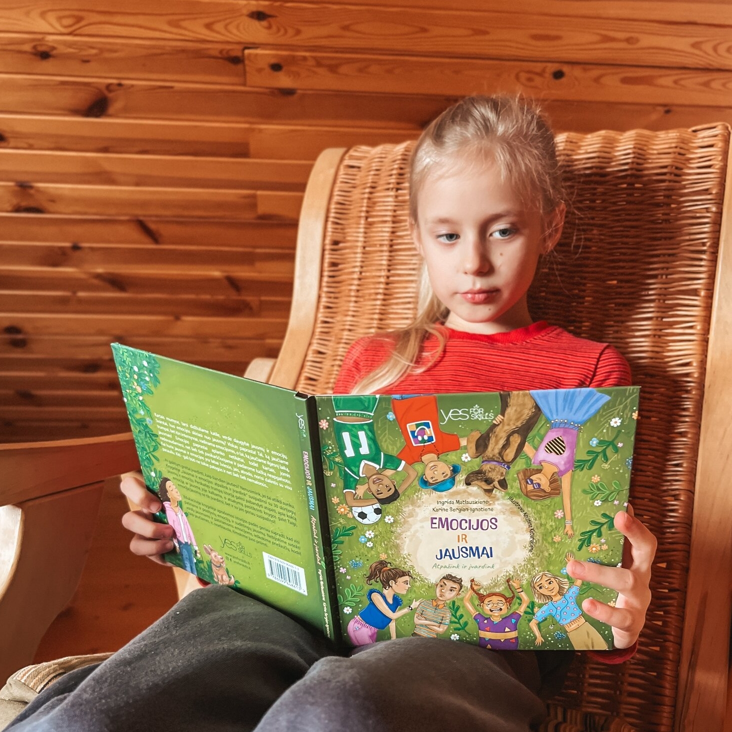 Yes For Skills knyga "Emocijos ir Jausmai. Atpažink ir įvardink"