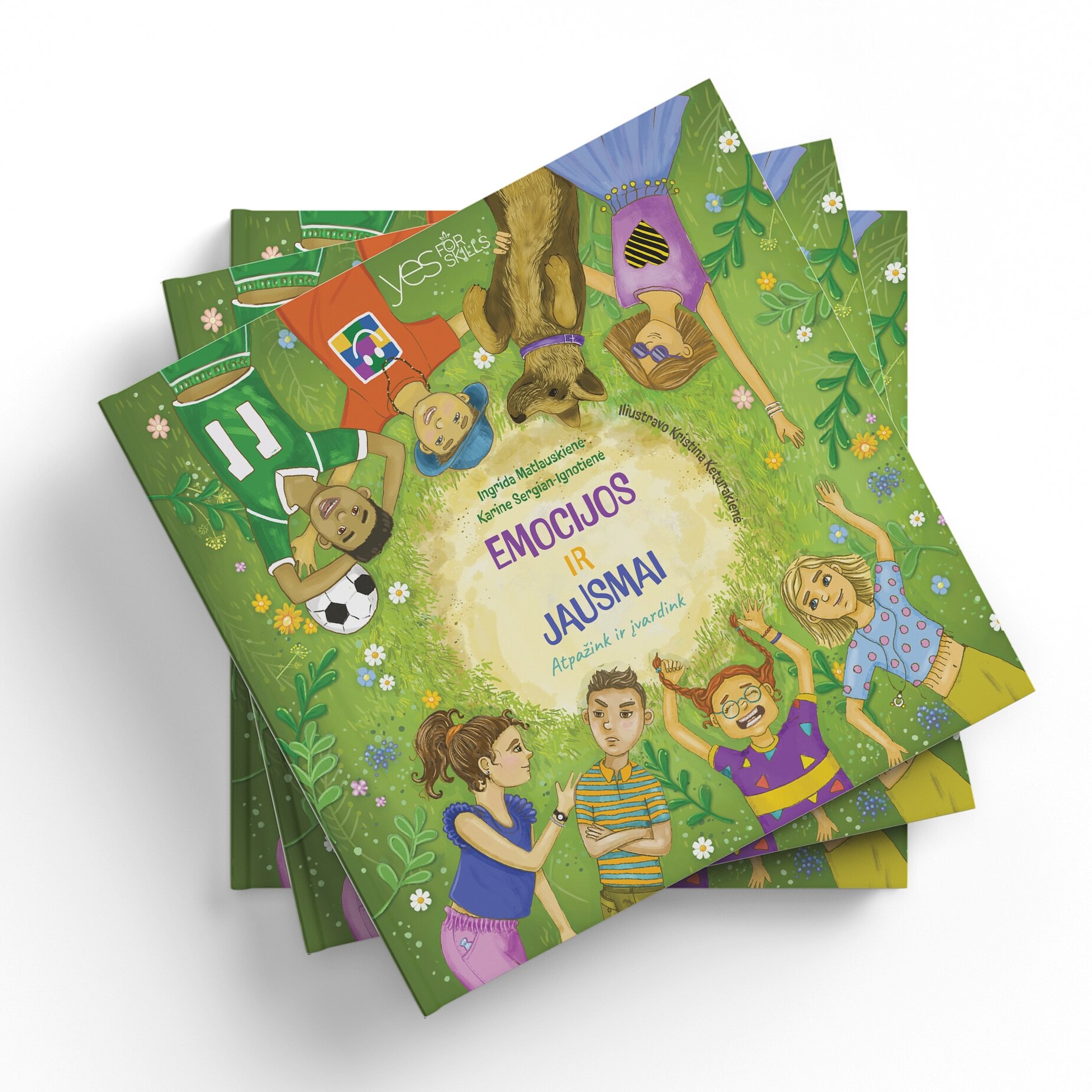 Yes For Skills knyga "Emocijos ir Jausmai. Atpažink ir įvardink" - Image 2