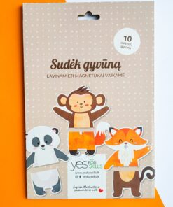 Alternative view of Yes For Skills lavinamieji magnetukai "Sudėk gyvūną"