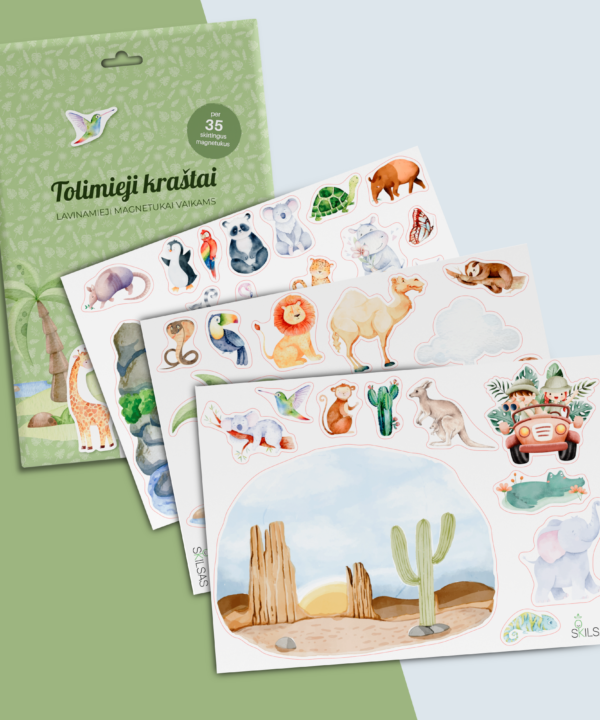 Yes For Skills lavinamieji magnetukai vaikams "Tolimieji kraštai"