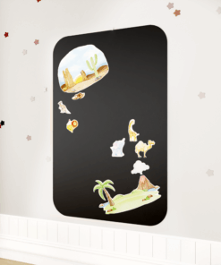 YES FOR SKILLS priklijuojama magnetinė lenta prie sienos "Saira", 50x80cm