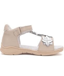 Ponte20 Kreminės basutės 28-33 d. DA05-5-1891AL. Batai vaikams. Tvirtas užkulnis