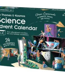 edukaciniai zaislai. Lavinamieji zaislai. KOSMOS . STEM mokslinis rinkinys ADVENTO KALENDORIUS