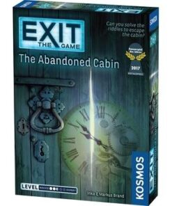 edukaciniai zaislai. Lavinamieji zaislai. KOSMOS . EXIT mokslinis žaidimas The Abandoned Cabin