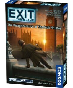 edukaciniai zaislai. Lavinamieji zaislai. KOSMOS . EXIT stalo žaidimas: Šerloko Holmso dingimas